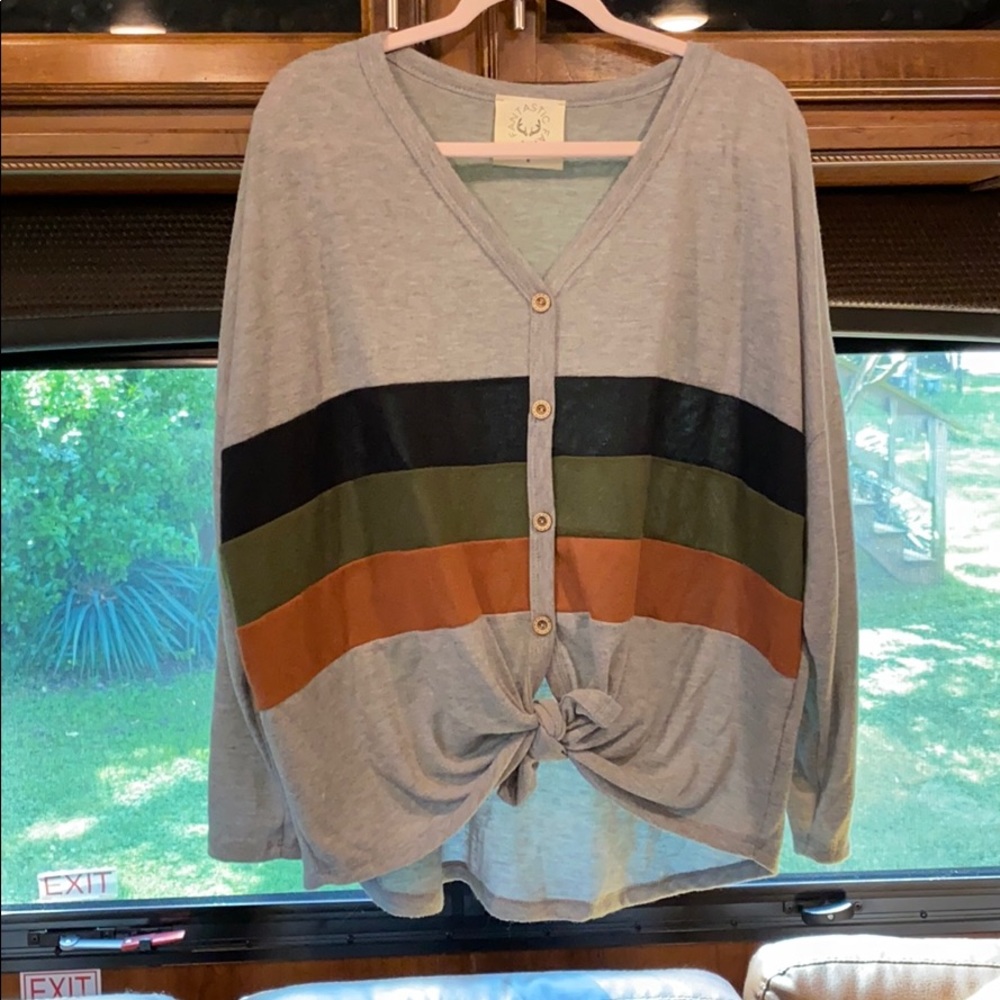 Earth Toned Long Sleeve